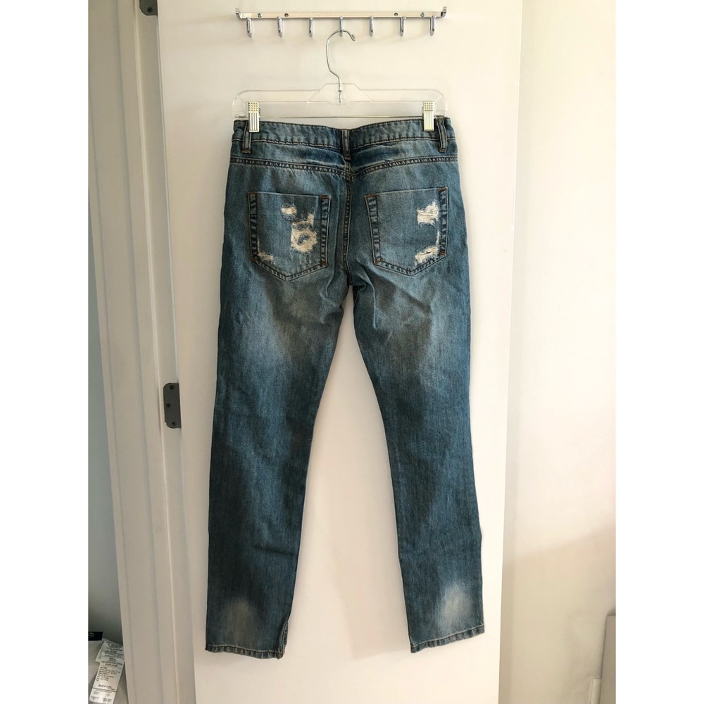 ASOS Ripped Denim Boyfriend Jeans - Picture 4 of 5